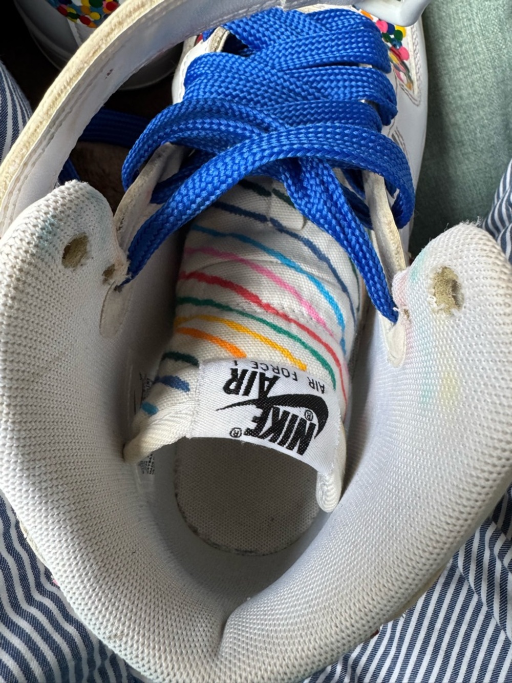 Nike Air Force Ones, Custom painted - Picture 10 of 12